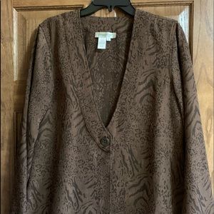 Coldwater Creek Swing Jacket